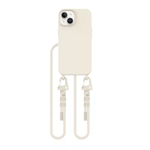 TECH-PROTECT MAGNECKLACE védőtok MAGSAFE iPhone 14 készülékhez kozmikus latte