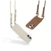 TECH-PROTECT MAGNECKLACE védőtok MAGSAFE iPhone 14 készülékhez kozmikus latte