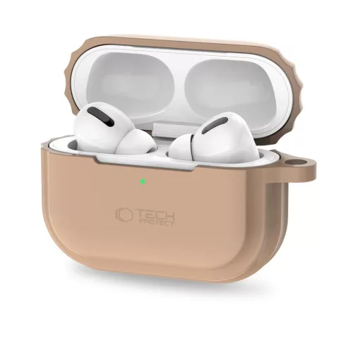 TECH-PROTECT szilikon húr Apple AirPods Pro 1/2 készülékhez kávébarna