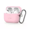 TECH-PROTECT Szilikon kampó Apple AirPods Pro 1/2 készülékhez poros rózsaszín