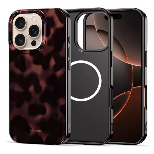 TECH-PROTECT LAMANO MAGSAFE iPhone 16 Pro tok készülékhez Panther