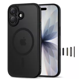   TECH-PROTECT MAGPEAK MAGSAFE CC iPhone 17 készülékhez tok matte fekete