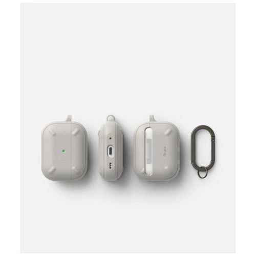RINGKE ONYX APPLE AIRPODS PRO 1 / 2 készülékhez tok meleg szürke