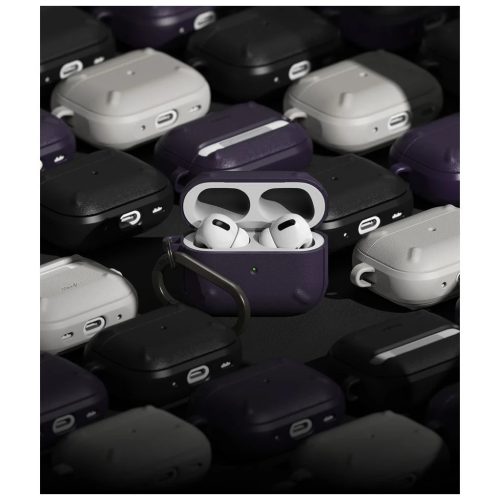 RINGKE ONYX APPLE AIRPODS PRO 1 / 2 készülékhez tok meleg szürke