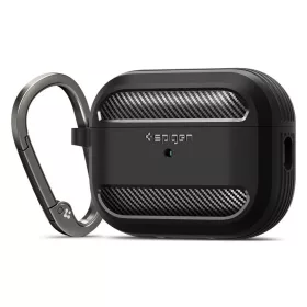   SPIGEN RUGGED ARMOR Apple AirPods Pro 1/2 tok készülékhez matte fekete