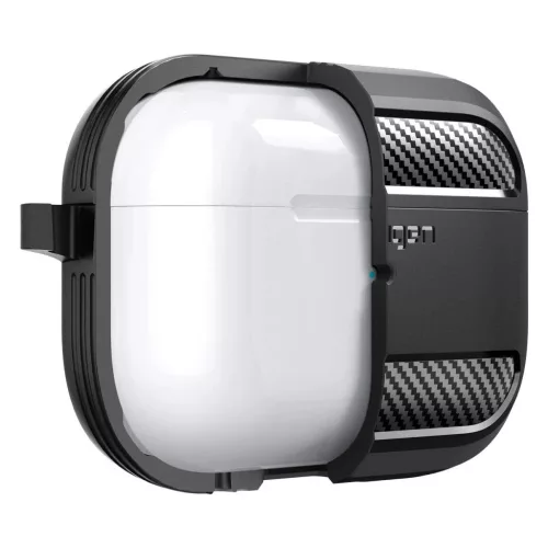 SPIGEN RUGGED ARMOR Apple AirPods Pro 1/2 tok készülékhez matte fekete