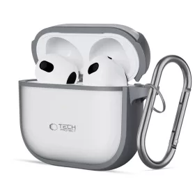   TECH-PROTECT MAGMAT Apple AirPods 4 készülékhez védőtok, matt szürke