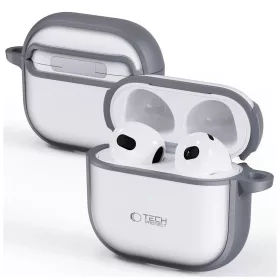   TECH-PROTECT MAGMAT Apple AirPods 4 készülékhez védőtok, matt szürke