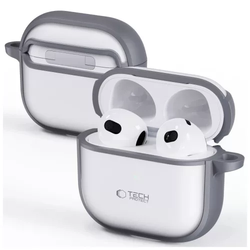 TECH-PROTECT MAGMAT Apple AirPods 4 készülékhez védőtok, matt szürke