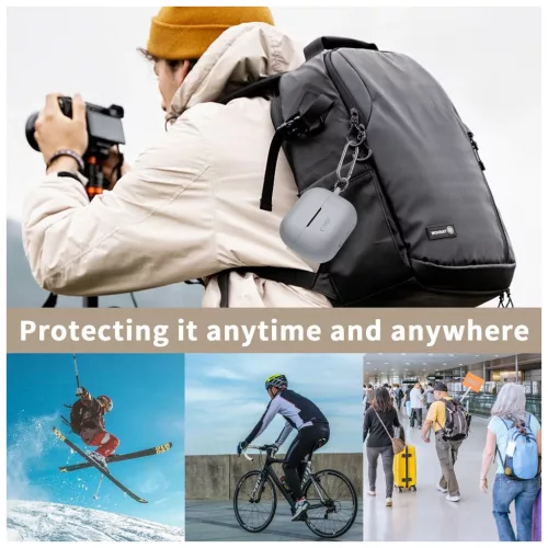 TECH-PROTECT szilikon fülkampó Samsung Galaxy Buds 3 / 3 FE / 3 PRO készülékhez fekete