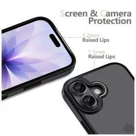  TECH-PROTECT MAGMAT iPhone 17 készülékhez tok – matt fekete