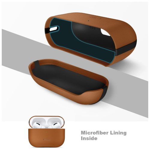 TECH-PROTECT NATURALFIT APPLE AIRPODS PRO 3 tok készülékhez – barna