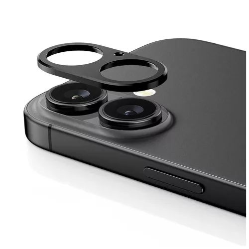 TECH-PROTECT CAMALLOY FIT+ iPhone 17 készülékhez kameravédő fekete