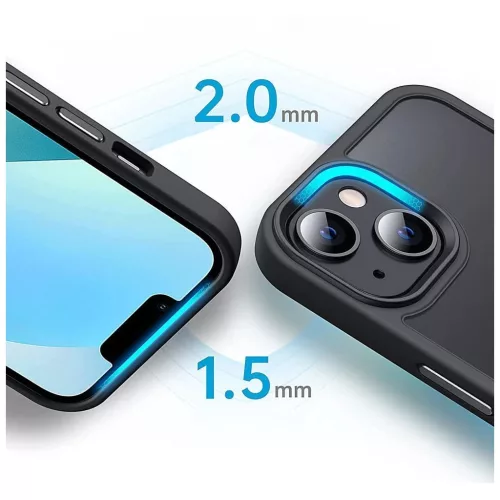 TECH-PROTECT MAGMAT MAGSAFE tok iPhone 12 Pro Max készülékhez matte fekete