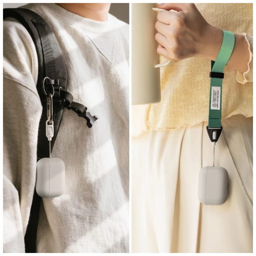 RINGKE Silicone tok Apple AirPods Pro 3 készülékhez kőszürke