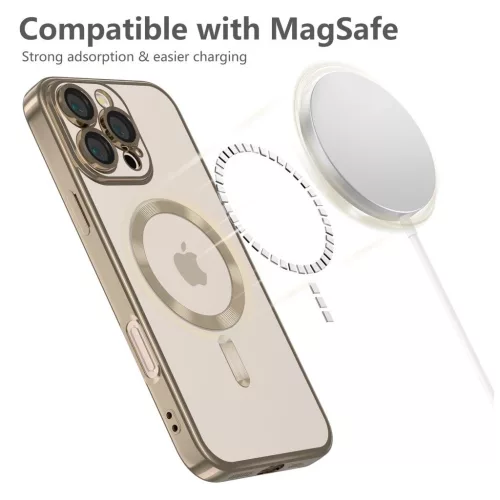 TECH-PROTECT MAGFLEX MAGSAFE iPhone 16 Pro készülékhez tok fényes sivatag