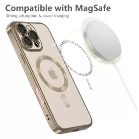   TECH-PROTECT MAGFLEX MAGSAFE iPhone 16 Pro Max készülékhez tok SHINY DESERT