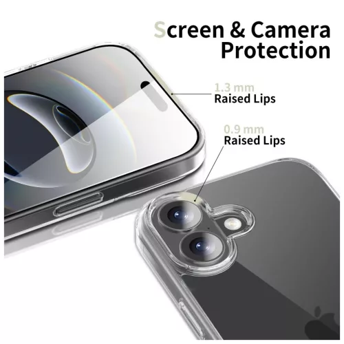 TECH-PROTECT FLEXAIR HYBRID iPhone 17 készülékhez tok átlátszó