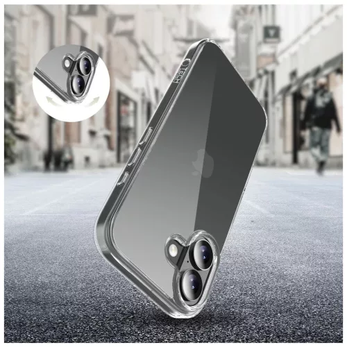 TECH-PROTECT FLEXAIR HYBRID iPhone 17 készülékhez tok átlátszó
