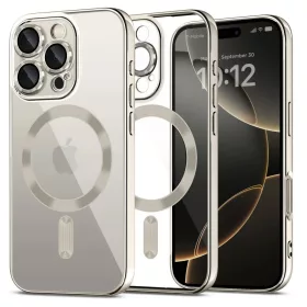   TECH-PROTECT MAGFLEX MAGSAFE iPhone 16 Pro készülékhez tok fényes titán