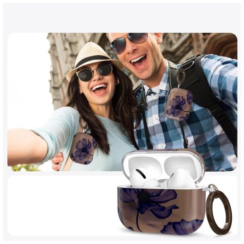 TECH-PROTECT LAMANO Apple AirPods Pro 3 készülékhez Velvet Night tok