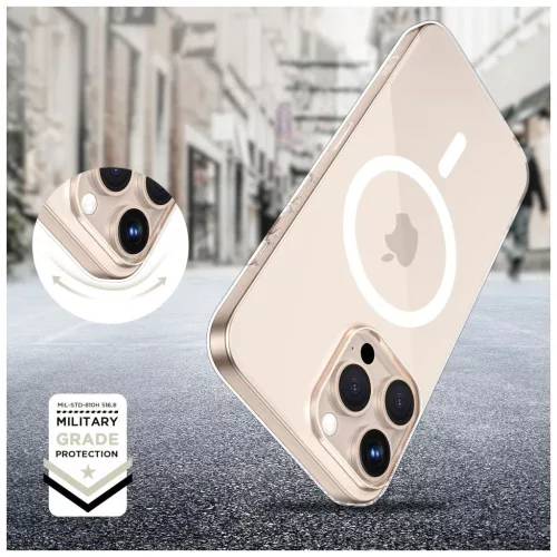 TECH-PROTECT FLEXAIR MAGSAFE iPhone 16 Pro készülékhez átlátszó tok