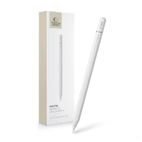   TECH-PROTECT digitális mágneses stylus toll "3" iPad készülékhez fehér