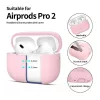 TECH-PROTECT SILICONE tok Apple AirPods Pro 1/2 készülékhez poros rózsaszín