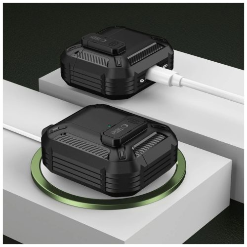 TECH-PROTECT CARBONOX APPLE AIRPODS 4 készülékhez tok fekete