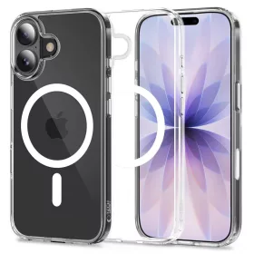   TECH-PROTECT FLEXAIR HYBRID CC MAGSAFE IPHONE 17 készülékhez tok átlátszó