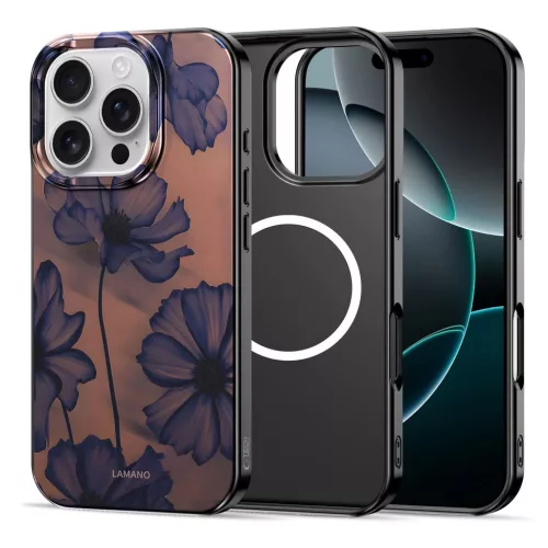 TECH-PROTECT LAMANO tok MAGSAFE iPhone 16 Pro Max készülékhez Velvet Night
