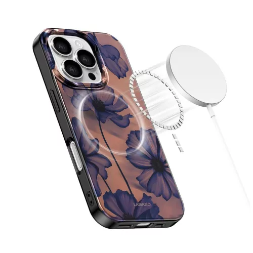 TECH-PROTECT LAMANO tok MAGSAFE iPhone 16 Pro Max készülékhez Velvet Night
