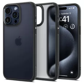   SPIGEN ULTRA HYBRID iPhone 15 Pro készülékhez tok Frost fekete