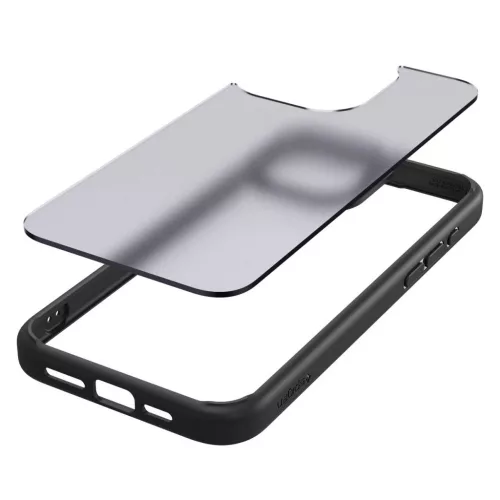 SPIGEN ULTRA HYBRID iPhone 15 Pro készülékhez tok Frost fekete