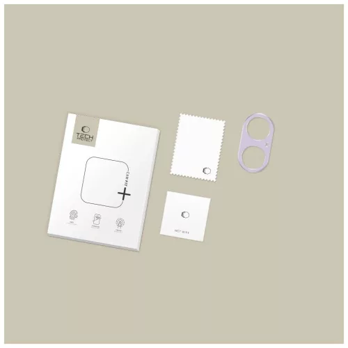 TECH-PROTECT CAMALLOY FIT+ iPhone 17 készülékhez védőtok levendula