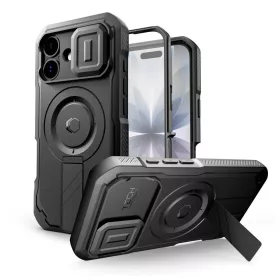   TECH-PROTECT KEVLAR MAGSAFE iPhone 17 készülékhez tok fekete