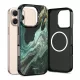 TECH-PROTECT LAMANO MAGSAFE iPhone 16 Pro készülékhez tok AURA zöld