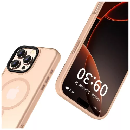 TECH-PROTECT MAGMAT MAGSAFE iPhone 16 Pro Max tok készülékhez matt sivatagi