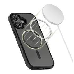   TECH-PROTECT MAGMAT MAGSAFE iPhone 17 tok készülékhez matt fekete