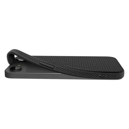 SPIGEN LIQUID AIR MAG MAGSAFE iPhone 16e/17e készülékhez tok matt fekete