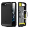 SPIGEN RUGGED ARMOR MAG MAGSAFE IPHONE 16E készülékhez tok matt fekete