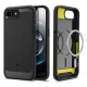 SPIGEN RUGGED ARMOR MAG MAGSAFE IPHONE 16E készülékhez tok matt fekete