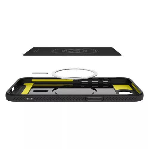 SPIGEN RUGGED ARMOR MAG MAGSAFE IPHONE 16E készülékhez tok matt fekete