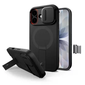   TECH-PROTECT Kevlar AURA MagSafe iPhone 17 készülékhez tok fekete