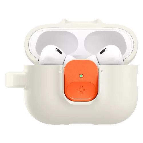 SPIGEN NANO POP Apple AirPods Pro 3 készülékhez tok narancs bézs