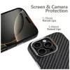 TECH-PROTECT ION CARBON MAGSAFE tok iPhone 16 Pro Max készülékhez fekete/ezüst