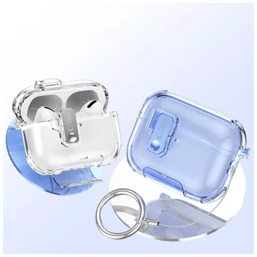 TECH-PROTECT BOUNCE PRO védőtok Apple AirPods Pro 3 készülékhez, ködös kék