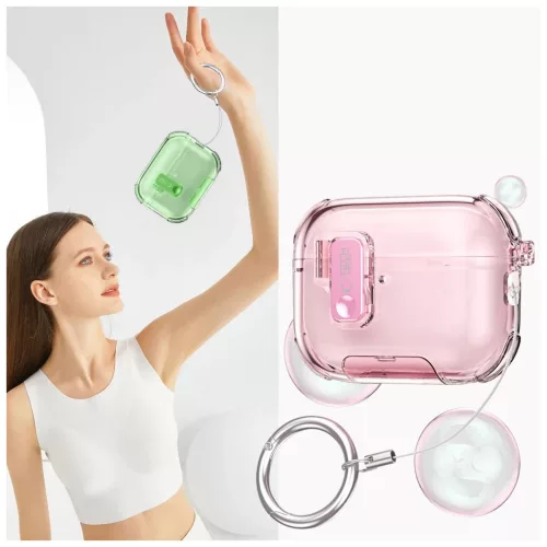TECH-PROTECT BOUNCE PRO APPLE AIRPODS PRO 3 készülékhez tok matcha zöld