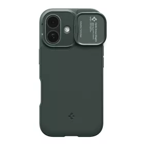   Spigen Optik Armor Mag MagSafe tok iPhone 17 készülékhez mélyzöld