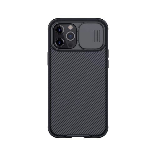 Nillkin CamShield PRO kemény tok Apple iPhone 12 Pro Max 6.7 készülékhez fekete